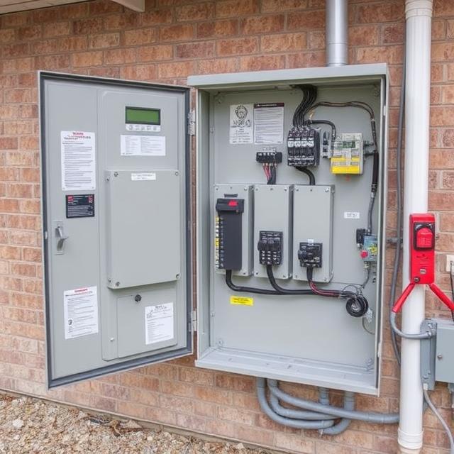 Elektrische Verteilung im Freien - Nante