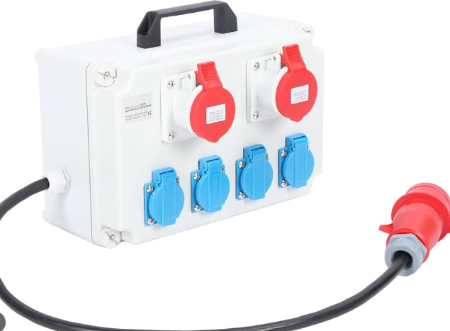 Ist die wasserdichte Industrie-Mehrfachsteckdose aus Kunststoff von Nante die sicherere Wahl für anspruchsvolle Baustellen?